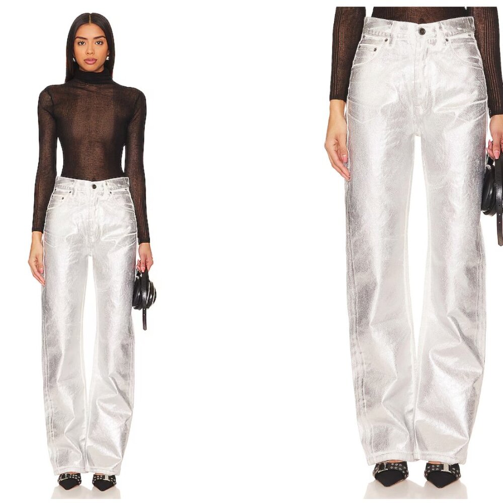 Rotate Revolve Silver Denim - Picture 2 of 2